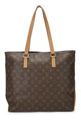 Louis Vuitton Monogram Cabas Mezzo Tote Handbag