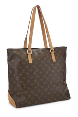 Louis Vuitton Monogram Cabas Mezzo Tote Handbag
