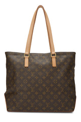 Louis Vuitton Monogram Cabas Mezzo Tote Handbag