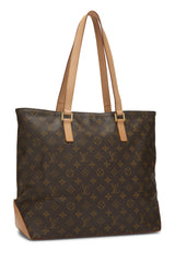 Louis Vuitton Monogram Cabas Mezzo Tote Handbag