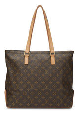 Louis Vuitton Monogram Cabas Mezzo Tote Handbag