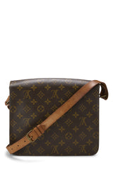 Louis Vuitton Monogram Cartouchiere GM Crossbody Handbag