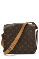 Louis Vuitton Monogram Cartouchiere MM Crossbody Handbag