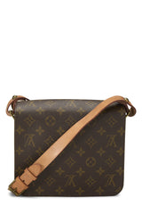 Louis Vuitton Monogram Cartouchiere MM Crossbody Handbag
