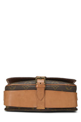 Louis Vuitton Monogram Cartouchiere MM Crossbody Handbag