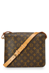Louis Vuitton Monogram Canvas Cartouchiere Crossbody Handbag