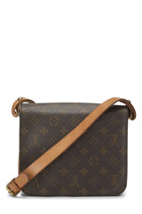 Louis Vuitton Monogram Cartouchiere MM Crossbody Handbag