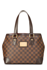 Louis Vuitton Damier Ebene Hampstead PM Tote Handbag