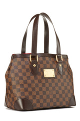 Louis Vuitton Damier Ebene Hampstead PM Tote Handbag