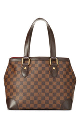 Louis Vuitton Damier Ebene Hampstead PM Tote Handbag