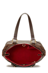 Louis Vuitton Damier Ebene Hampstead PM Tote Handbag