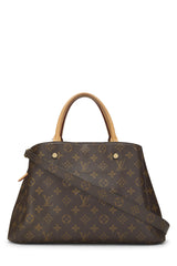 Louis Vuitton Monogram Montaigne MM Shoulder Handbag