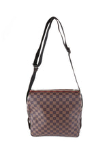Louis Vuitton Damier Ebene Naviglio Messenger Shoulder Handbag