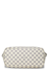 Louis Vuitton Damier Azur Neverfull MM Tote Handbag