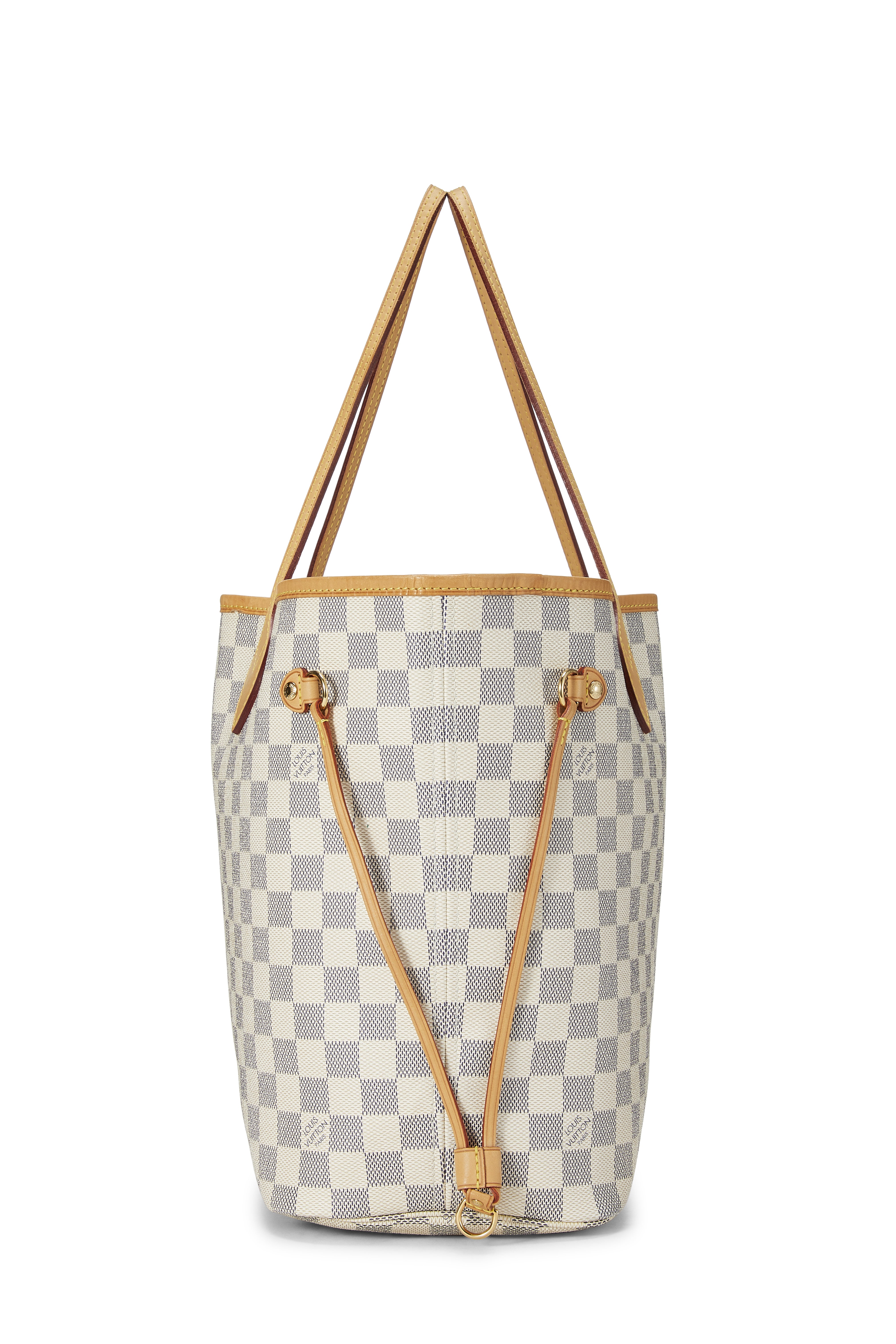 Louis Vuitton Damier Azur Neverfull MM Tote Handbag