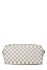 Louis Vuitton Damier Azur Neverfull MM Tote Handbag