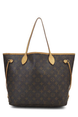 Louis Vuitton Monogram Neverfull MM Tote Handbag