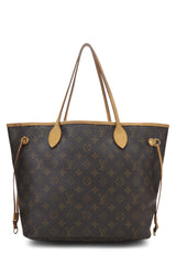 Louis Vuitton Monogram Neverfull MM Tote Handbag