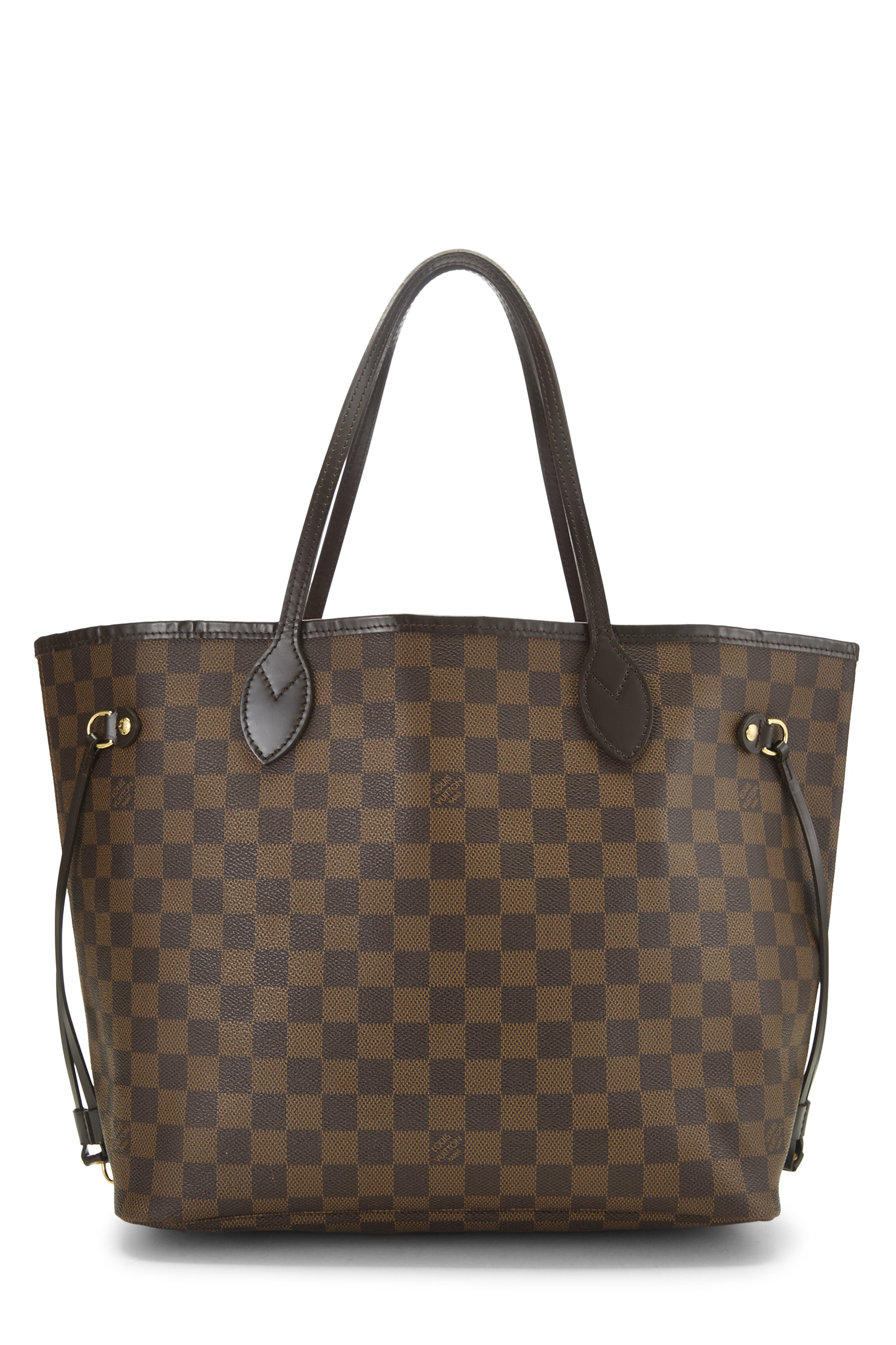 Louis Vuitton Damier Ebene Neverfull MM Tote Handbag