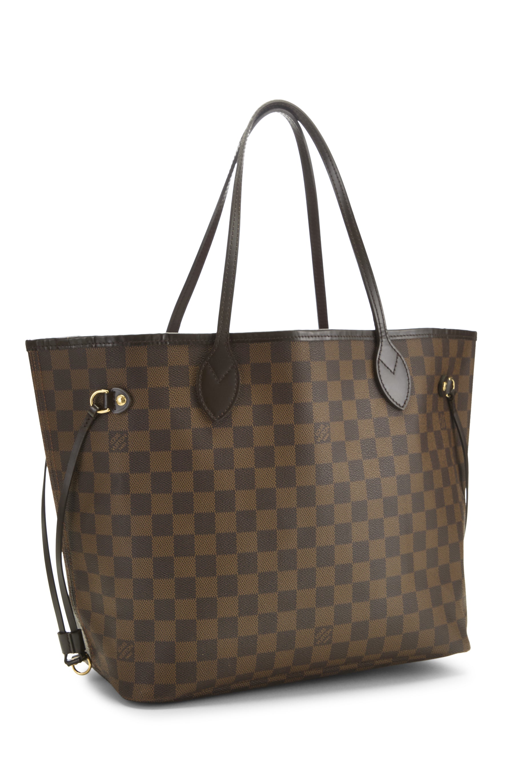 Louis Vuitton Damier Ebene Neverfull MM Tote Handbag