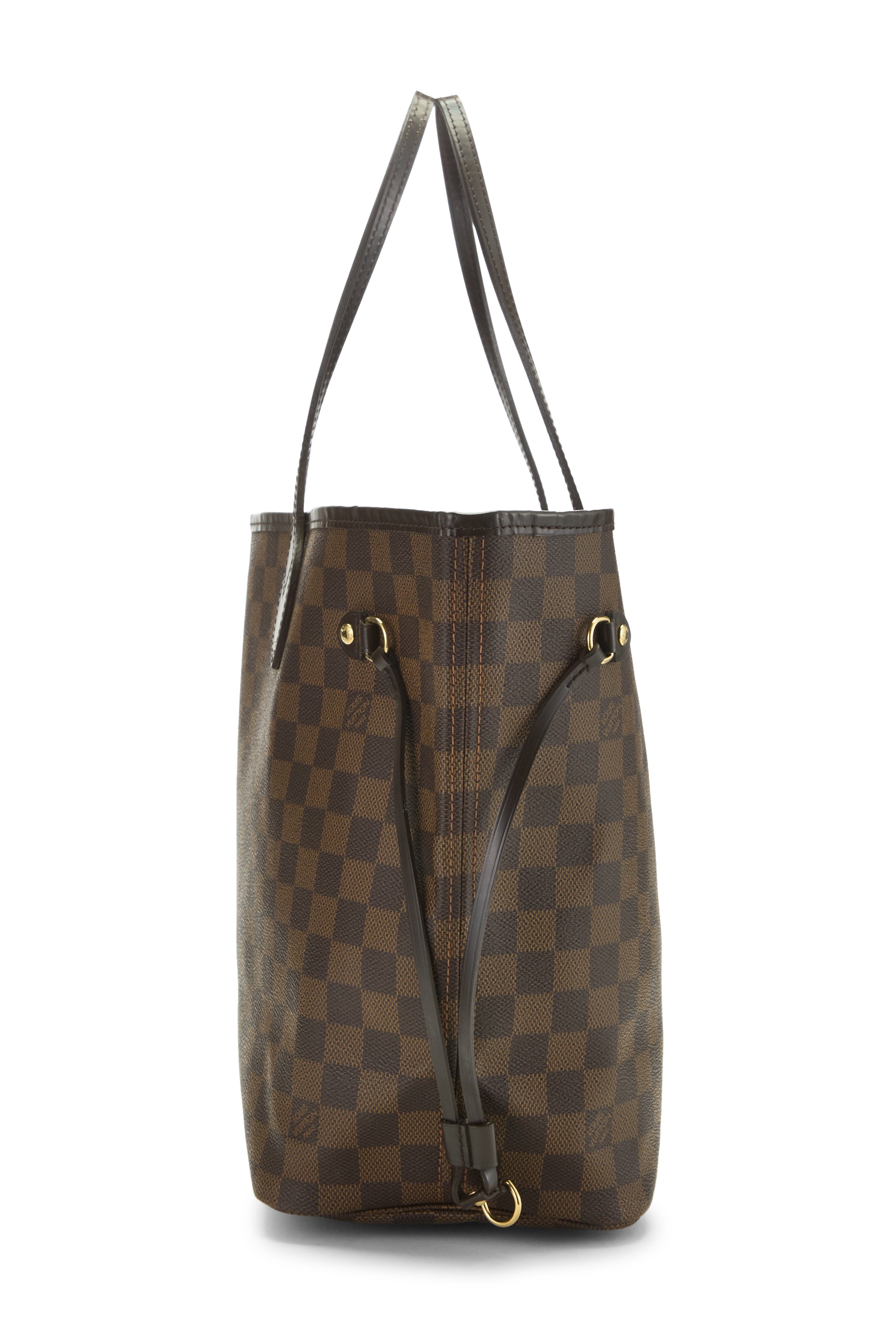 Louis Vuitton Damier Ebene Neverfull MM Tote Handbag