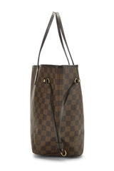 Louis Vuitton Damier Ebene Neverfull MM Tote Handbag