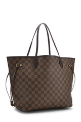 Louis Vuitton Damier Ebene Neverfull MM Tote Handbag