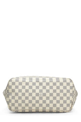 Louis Vuitton Damier Azur Neverfull Tote Handbag