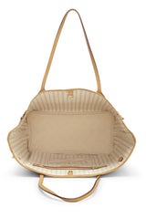 Louis Vuitton Damier Azur Neverfull Tote Handbag