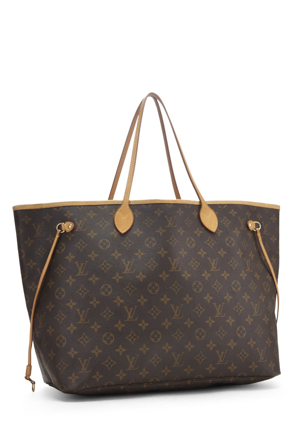 Louis Vuitton Monogram Neverfull GM Tote Handbag