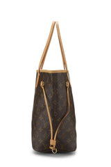 Louis Vuitton Monogram Neverfull MM Tote Handbag