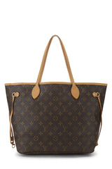 Louis Vuitton Monogram Neverfull MM Tote Handbag