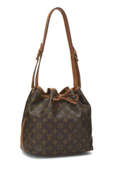 Louis Vuitton Monogram Canvas Petit Noé Bucket Handbag