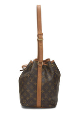 Louis Vuitton Monogram Canvas Petit Noé Bucket Handbag