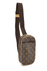 Louis Vuitton Monogram Canvas Pochette Gange Crossbody Handbag