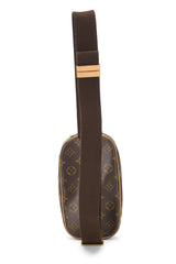 Louis Vuitton Monogram Canvas Pochette Gange Crossbody Handbag