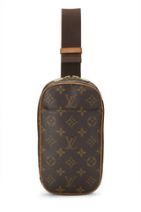 Louis Vuitton Monogram Canvas Pochette Gange Crossbody Handbag