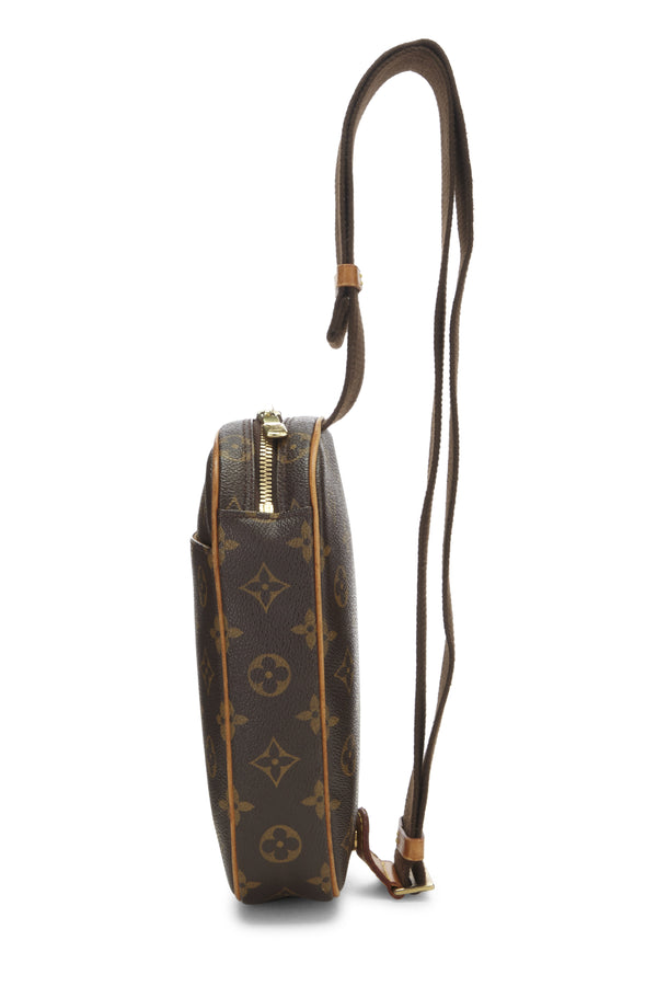 Louis Vuitton Monogram Canvas Pochette Gange Crossbody Handbag