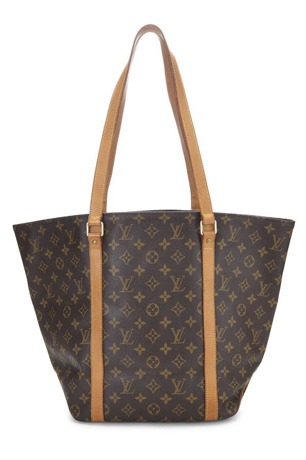 Louis Vuitton Monogram Sac Shopping Tote Handbag