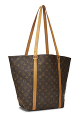 Louis Vuitton Monogram Sac Shopping Tote Handbag