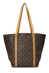 Louis Vuitton Monogram Sac Shopping Tote Handbag