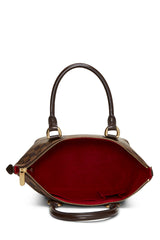 Louis Vuitton Damier Ebene Saleya PM Tote Handbag