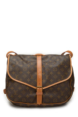 Louis Vuitton Monogram Saumur 35 Messenger Handbag