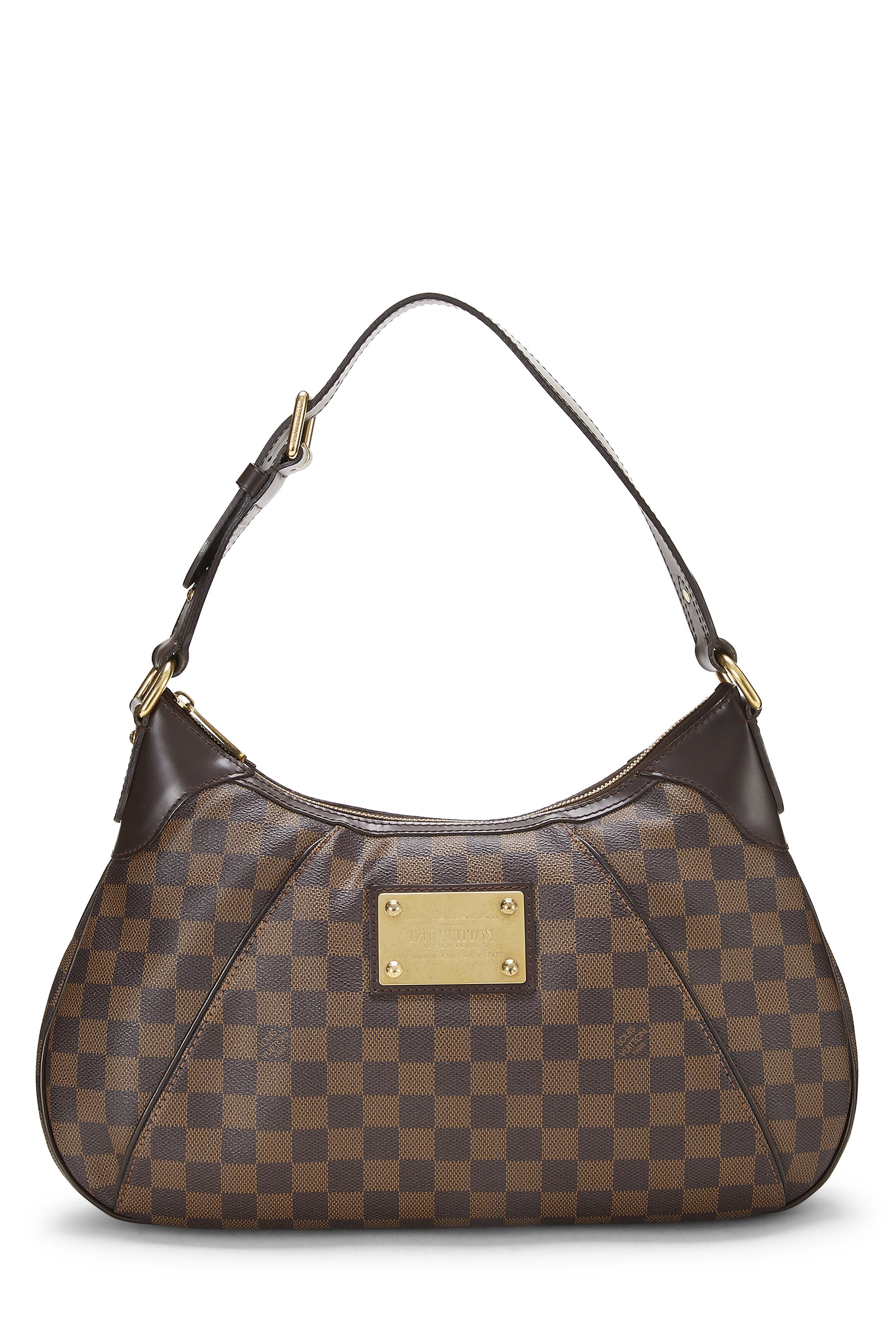 Louis Vuitton Damier Ebene Thames GM Shoulder Handbag – ShopCGX
