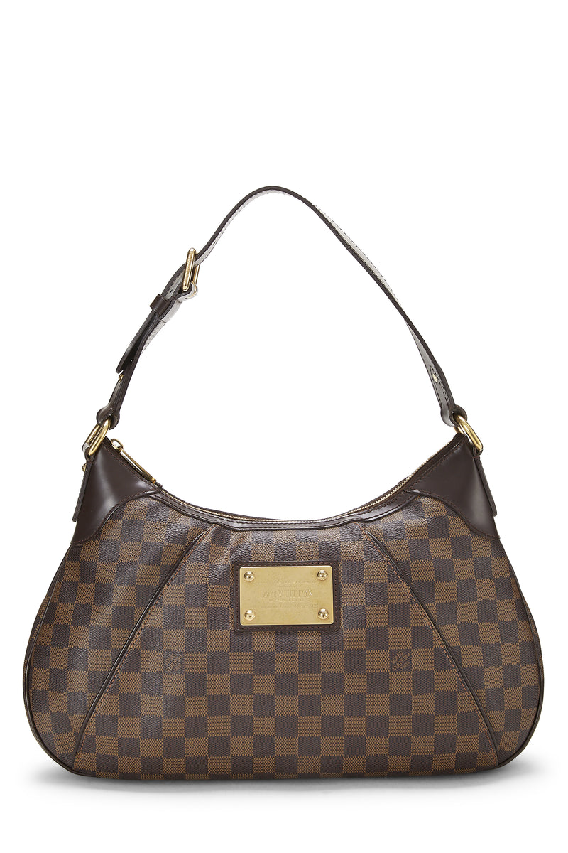Louis Vuitton Damier Ebene Thames GM Shoulder Handbag