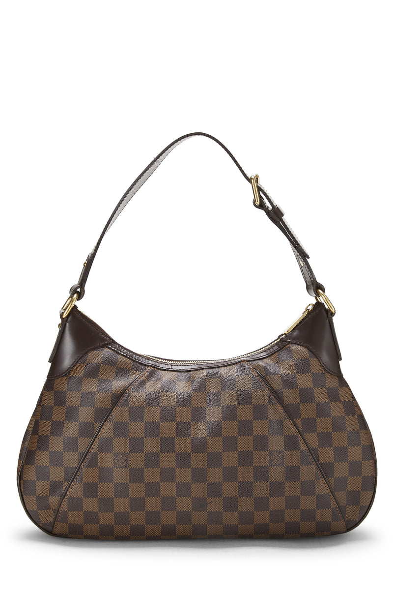 Louis Vuitton Damier Ebene Thames GM Shoulder Handbag