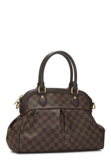 Louis Vuitton Damier Ebene Trevi PM Satchel Handbag