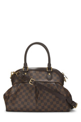 Louis Vuitton Damier Ebene Trevi PM Satchel Handbag