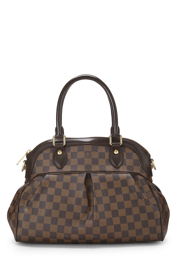 Louis Vuitton Damier Ebene Trevi PM Satchel Handbag