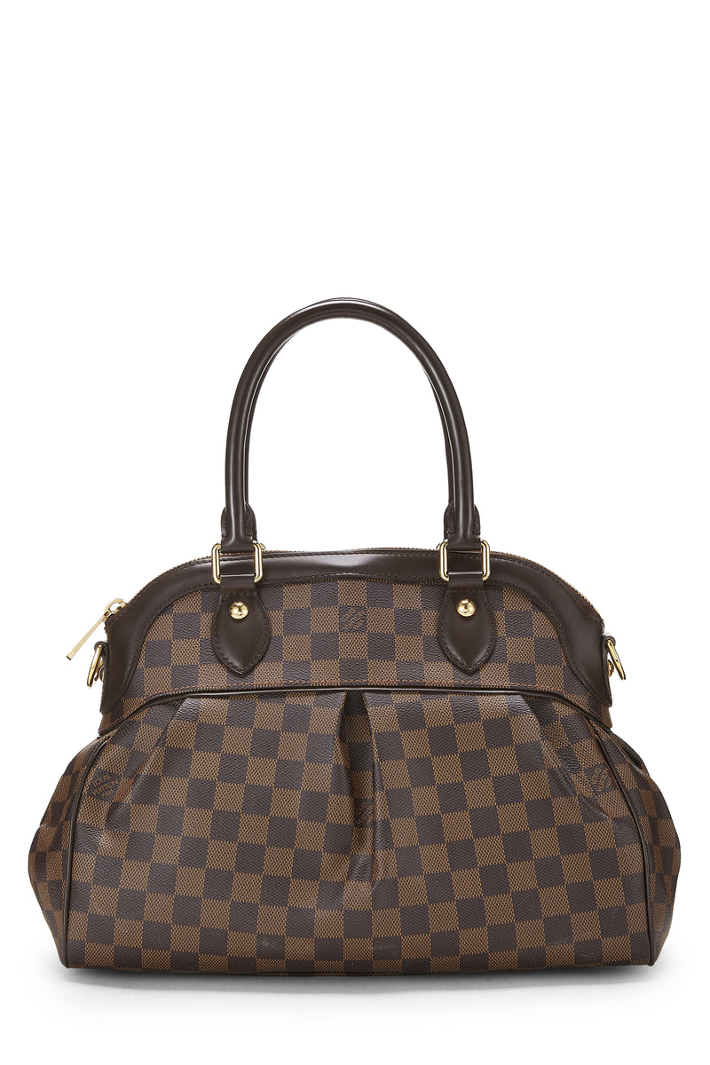 Louis Vuitton Damier Ebene Trevi PM Satchel Handbag